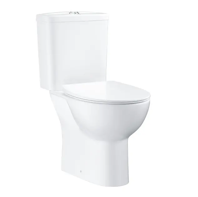 Couvercle De Réservoir WC Sanit Avec Bouton - Compatible Réservoir 936, Couleur Blanc Alpin (remplacement) - 3