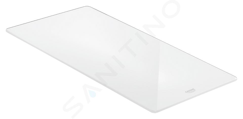 Grohe - Planche à découper en verre 45x24 cm, blanc 40786L00