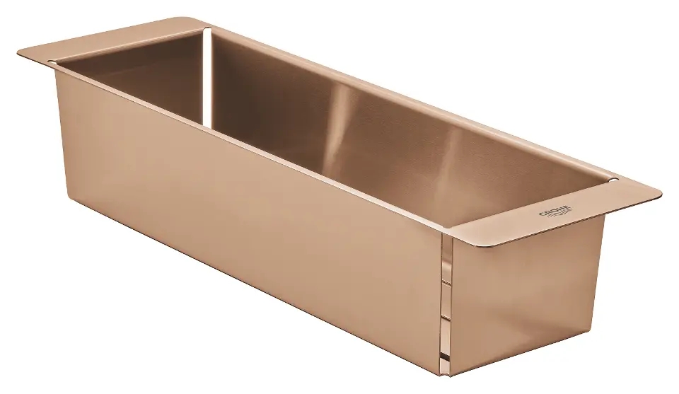 Grohe Lisävarusteet - Tippa-alusta lavuaareille, harjattu Warm Sunset 40853DL0