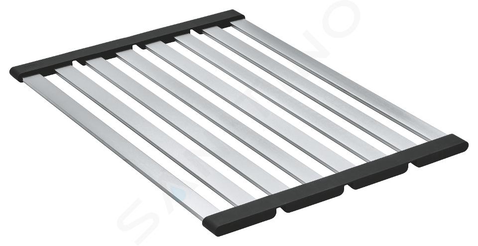 Grohe Accessoires - Grille d'égouttage 49x35 cm, inox brossé 40854SD0