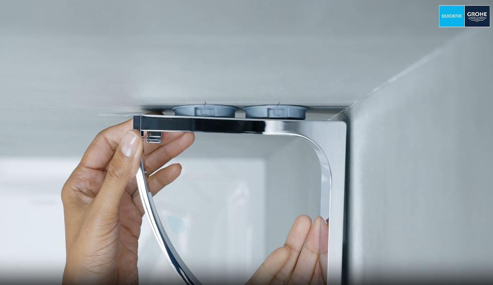 GROHE 41179000 Porta Carta igienica con Supporto, Cromo - NUOVO GROHE 41179000 Porta Carta igienica con Supporto, Cromo - NUOVO
