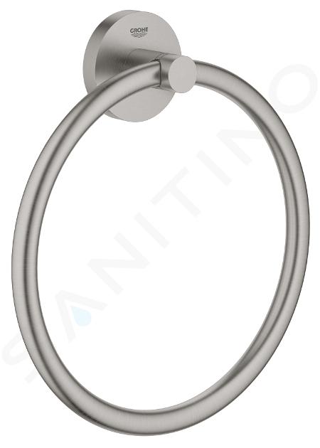 Grohe QuickFix Start - Handtuchring, Supersteel 41174DC0