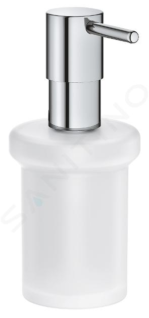 Grohe QuickFix Start - Dispenser di sapone liquido, vetro/cromo 41188000