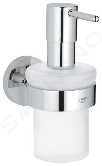 Grohe QuickFix Start - Dozownik do mydła z uchwytem, szkło/chrom 41195000