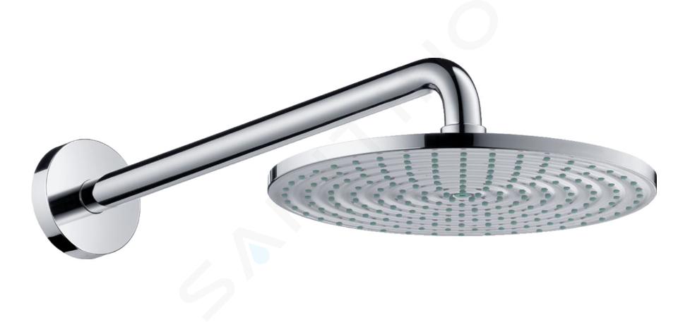 Hansgrohe Raindance - Deszczownica 240, 1 strumień, EcoSmart 9 l/min, ramię 390 mm, chrom 27461000