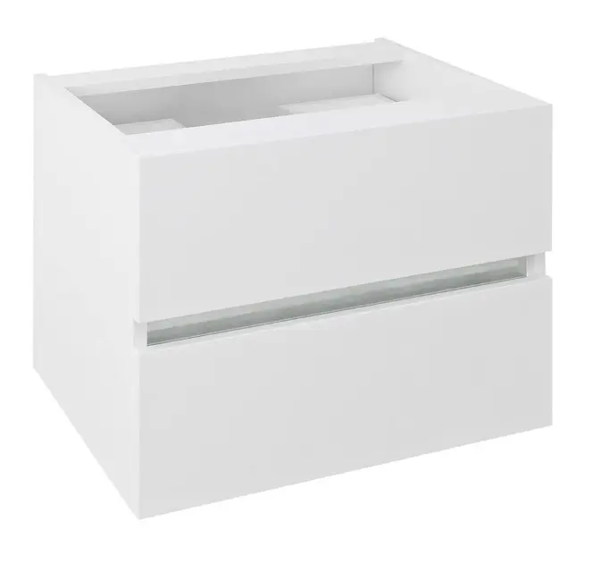 Sapho Avice - Mueble para lavabo de 60x50x48 cm, 2 cajones, blanco. AV065-3030