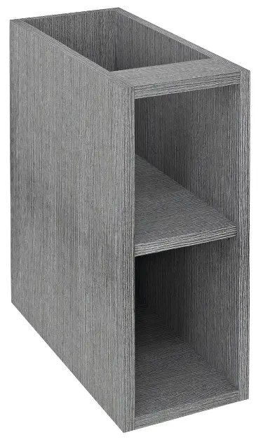Sapho Odetta - Долна шкафче 20x50x44 см, сребрист дъб DT200-1111
