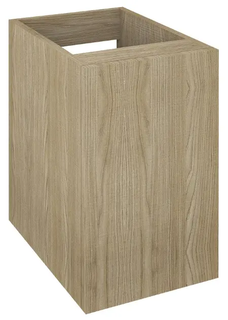 Sapho Odetta - Onderkast 30x50x44 cm, 1 deur, links/rechts, Bardini-iepenhout DT300-1313