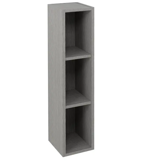 Sapho Espace - Шкаф отворен рафт 20x94x22 см, сребрист дъб ESC130-1111