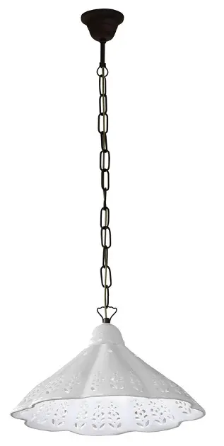 Sapho Vintage - Plafondlamp Lampedusa, 60 W, messing ketting MC011C