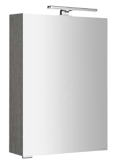 Levně Sapho Mirró - Zrcadlová skříňka s LED osvětlením 50x70x16 cm, P/L, dub stříbrný MC050-0011