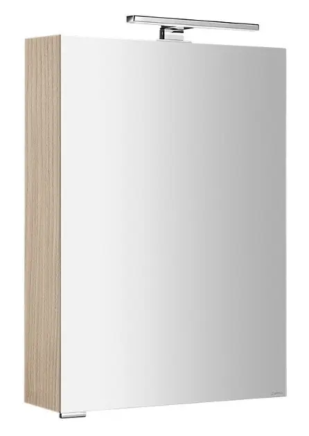Levně Sapho Mirró - Zrcadlová skříňka s LED osvětlením 50x70x16 cm, P/L, jilm bardini MC050-0013