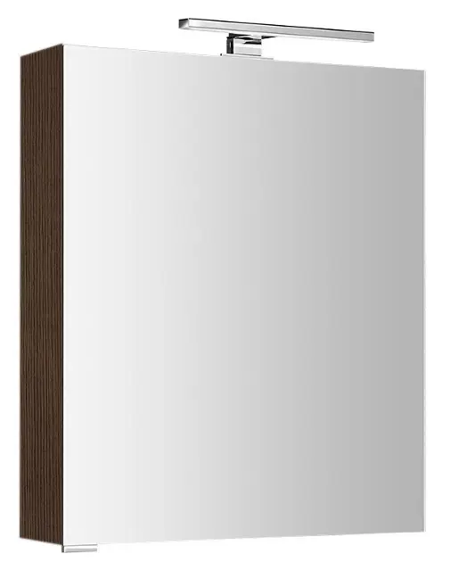 Levně Sapho Mirró - Zrcadlová skříňka s LED osvětlením 60x70x16 cm, P/L, borovice rustik MC060-0016