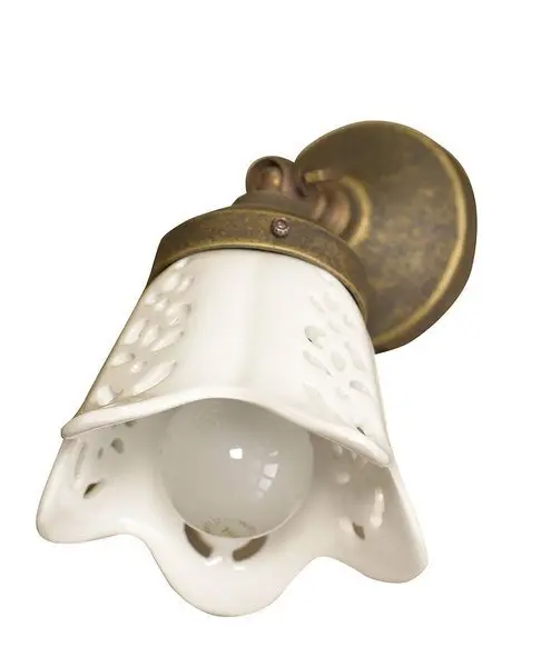 Sapho Vintage - Lámpara de pared Sorento, 40 W, bronce. MC098