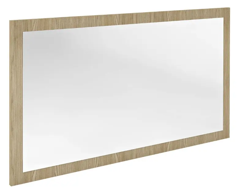 E-shop Sapho Nirox - Zrkadlo v ráme 120x70 cm, brest bardini NX127-1313