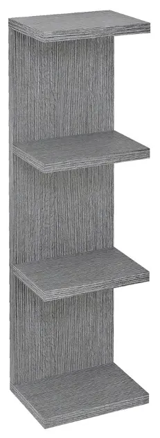 E-shop Sapho Riwa - Otvorená polica 20x70x15 cm, dub strieborný RIW200-0011