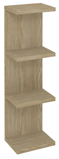Sapho Riwa - Otvorena polica, 20 x 70 x 15 cm, bardini javor RIW200-0013