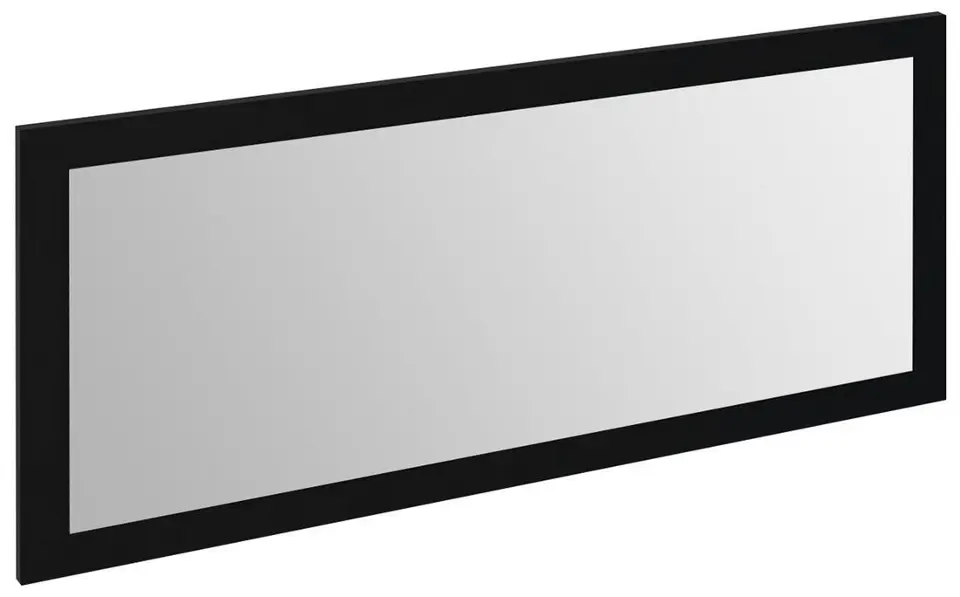E-shop Sapho Treos - Zrkadlo v ráme 110x50 cm, matná čierna TS100-3535