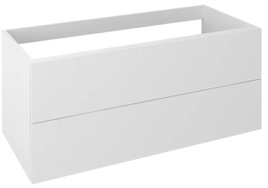 Levně Sapho Treos - Umyvadlová skříňka 110x53x51 cm, 2x zásuvka, matná bílá TS110-3131
