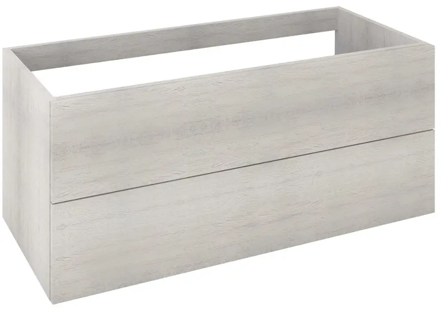 Levně Sapho Treos - Umyvadlová skříňka 110x53x51 cm, 2x zásuvka, dub Polar TS115-1010