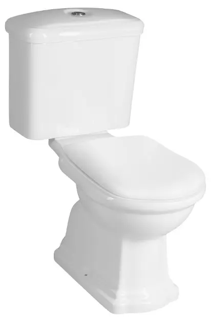 Sapho Kerasan Retro - WC kombi, spodní odpad, bílá WCSET01-RETRO-SO