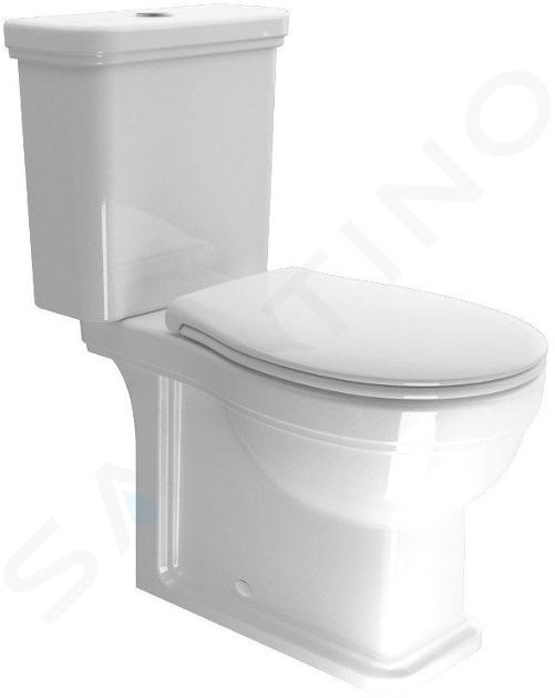 Sapho GSI Classic - WC kombi, vario odpad, ExtraGlaze, bílá WCSET06-CLASSIC