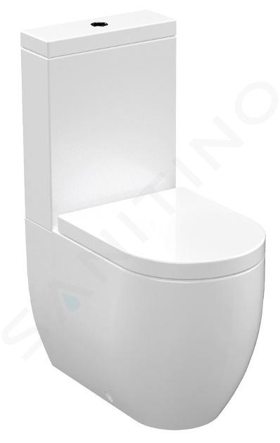 Sapho WC - Kombi WC, korek vario, biały WCSET11-FLO