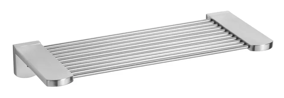 E-shop Sapho X-STEEL - Polička, dĺžka 27 cm, matná nerezová XS603