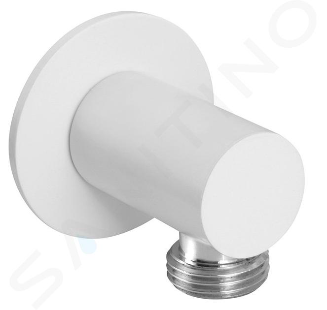 Sapho Duchas - Codo de pared, blanco mate SG202BI