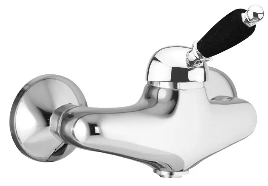 Sapho Kirké Black - Duscharmatur, verchromt KI11NC