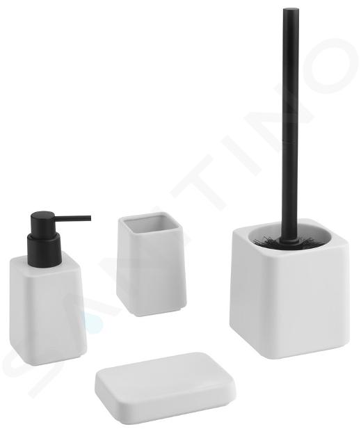 Sapho Toebehoren - Set accessoires voor de badkamer, wit PW420