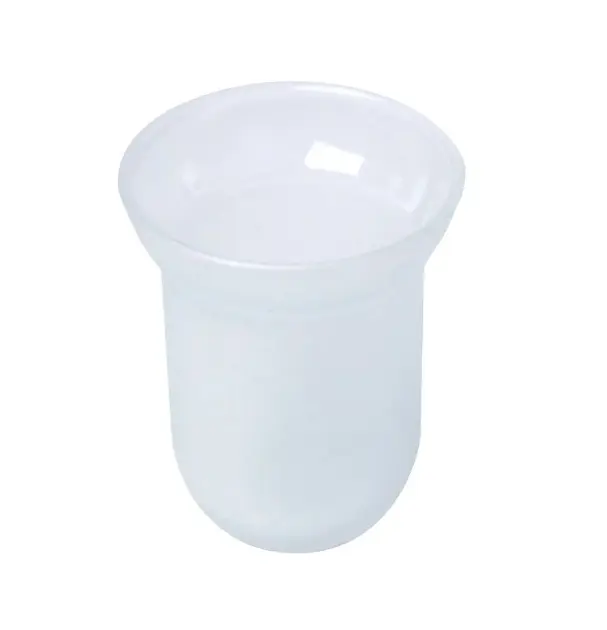 Keuco - Replacement container for toilet brush, frosted glass 01669009000