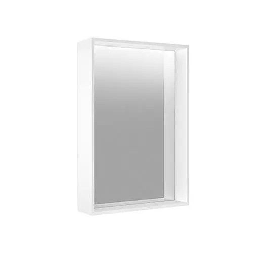 Levně Keuco Plan - Zrcadlo v rámu, 85x46 cm, hliník 07895171000
