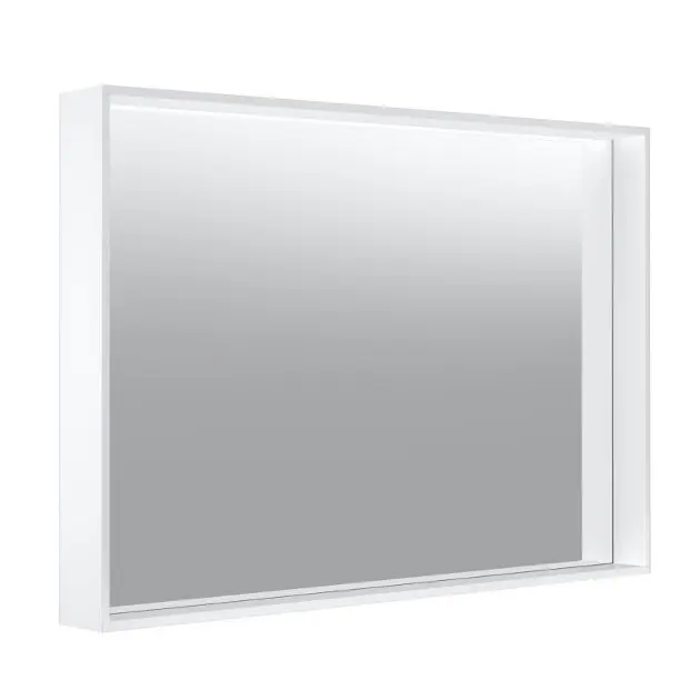 Levně Keuco Plan - Zrcadlo v rámu, 100x70 cm, hliník 07895173000