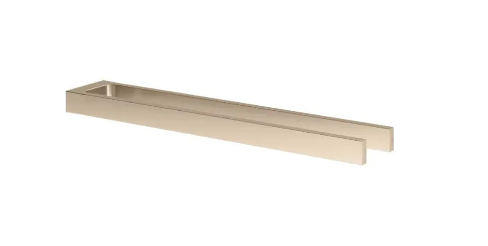 Levně Keuco Edition 11 - Držák ručníků dvojitý, délka 45 cm, kartáčovaný bronz 11118030000