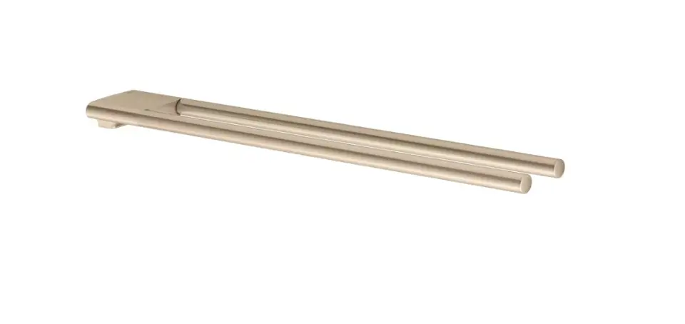Levně Keuco Edition 400 - Držák ručníků dvojitý, délka 45 cm, kartáčovaný bronz 11518030000