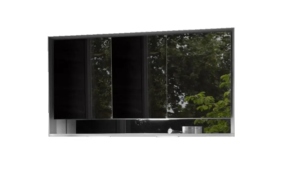 Keuco - Zrkadlová skrinka s LED osvetlením, 80x70x22 cm, chróm 14306171301