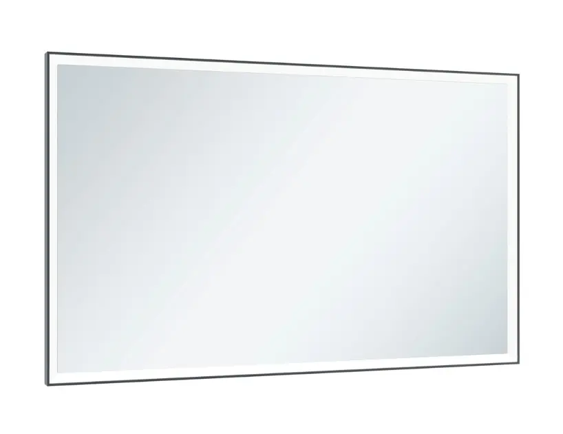 Levně Keuco Royal Lumos - Zrcadlo s LED osvětlením, 105x65 cm, černá 14597134000
