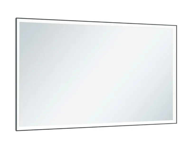 Levně Keuco Royal Lumos - Zrcadlo s LED osvětlením a vyhříváním, 105x65 cm, černá 14598134000