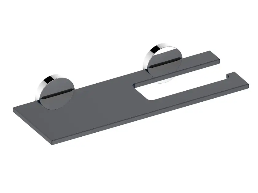Keuco Edition 400 - Portasaponetta con supporto, vetro opaco/cromo 11555019000