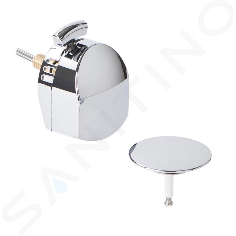 Hansgrohe Exafill - Ensemble supérieur de sortie de baignoire Plus, chrome 58128000