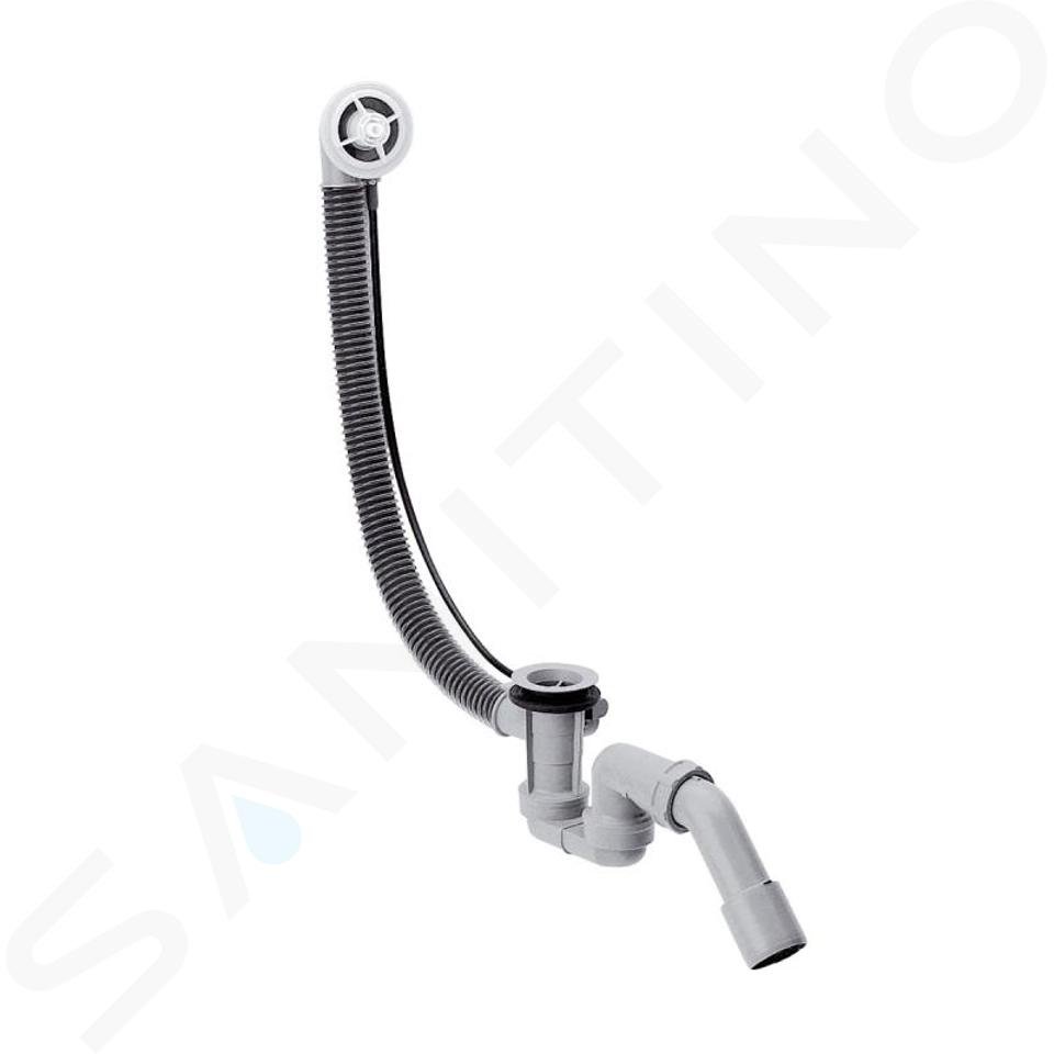 Hansgrohe Flexaplus - Badafvoer en overloopcombinatie met vaste inbouwdeel voor normaal bad 58140180