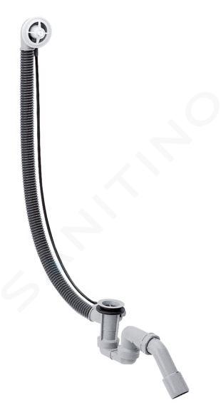 Hansgrohe Flexaplus - Unitá interna di scarico e troppopieno per vasche da bagno normali 58141180