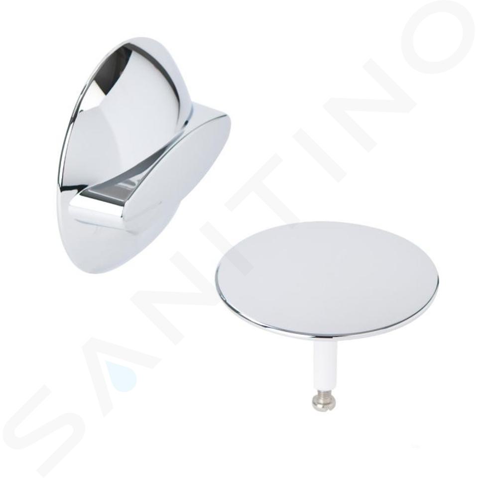 Hansgrohe Flexaplus - Element zewnętrzny do syfonu wannowego, chrom 58185000