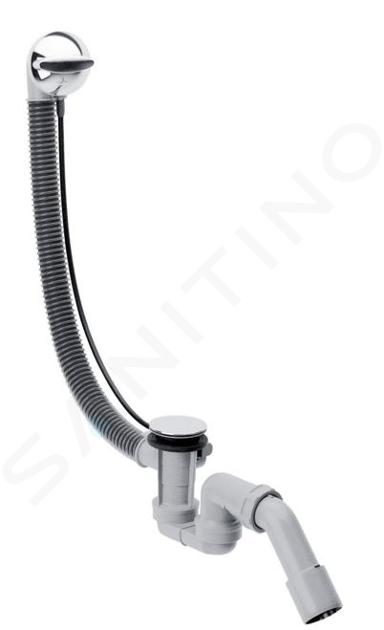 Hansgrohe Flexaplus - Zestaw odpływowo-przelewowy, chrom 58143000