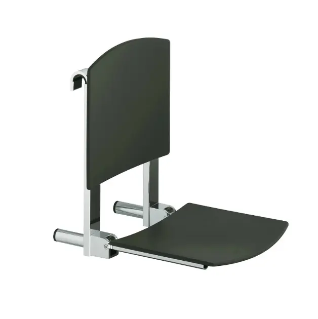 Keuco Plan Care - Shower seat, foldable, black 34981170037