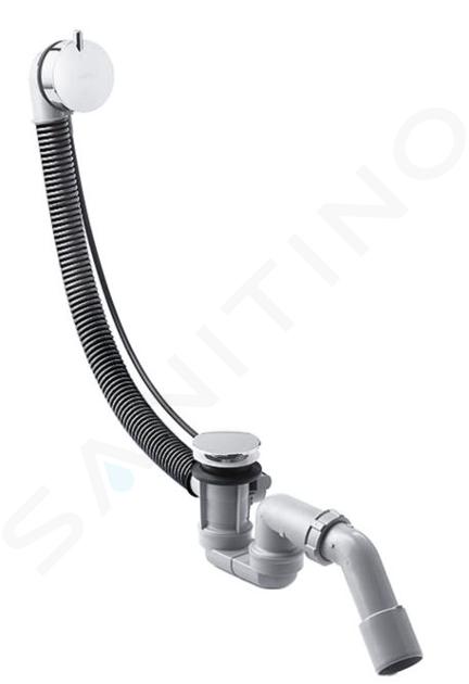 Hansgrohe Flexaplus S - Zestaw odpływowo-przelewowy, chrom 58150000