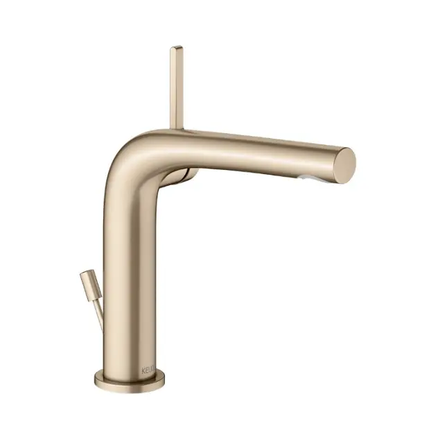 Levně Keuco Edition 400 - Umyvadlová baterie s výpustí, kartáčovaný bronz 51502030000