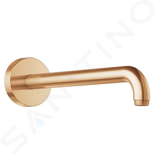 Keuco Sprchové příslušenství - Sprchové rameno, délka 300 mm, kartáčovaný bronz 51688030300