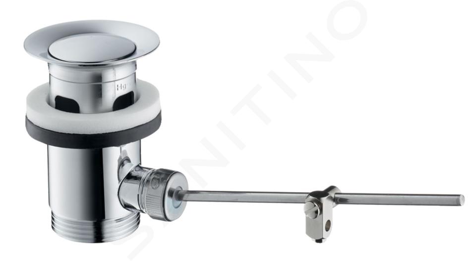 Hansgrohe Sistemi di scarico - Sistema di scarico a tirante per rubinetti da lavabo o bidet, cromato 94139000